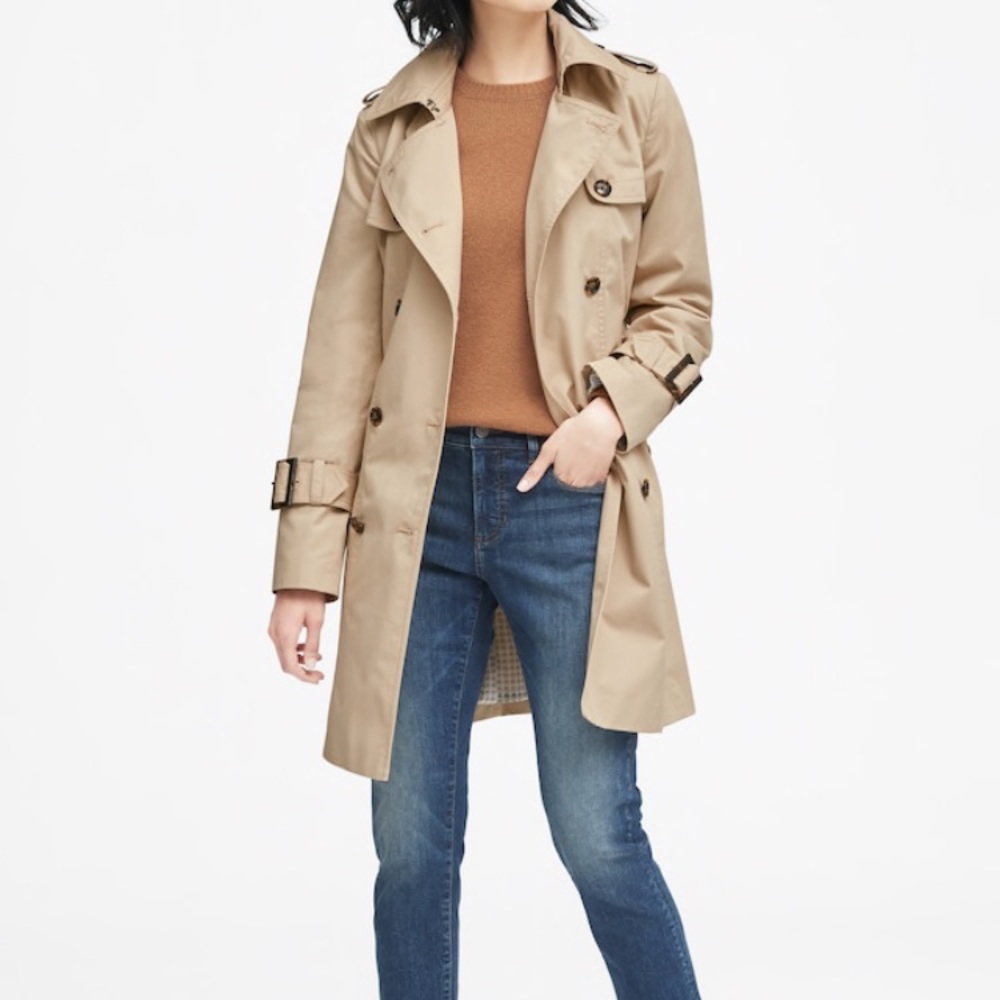 HP! Banana Republic LIMITED RUN 'classic' trench - Picture 7 of 8